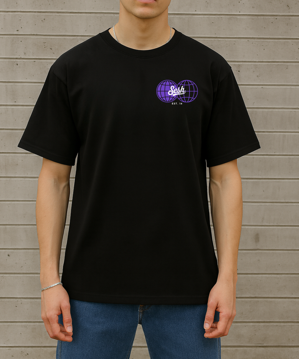 Polera Worldwide SESH – vista trasera