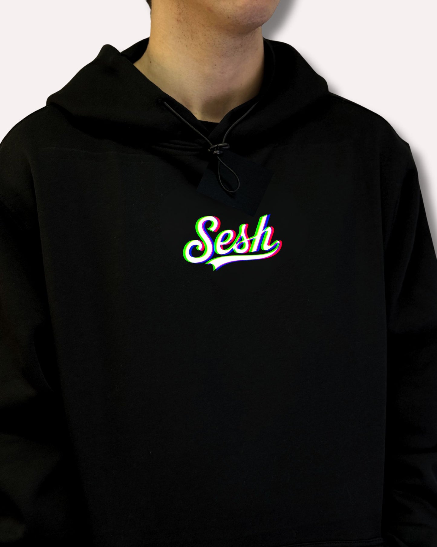 Polerón Interferencia SESH | Hoodie Diseño Gráfico Chile
