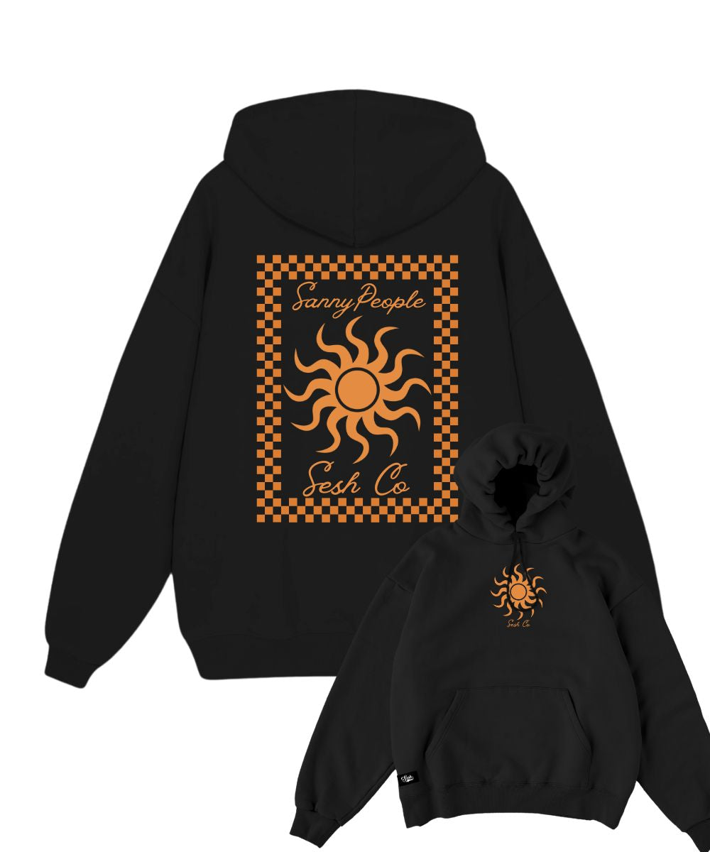 Polerón Sunny People SESH | Hoodie Estampado Oversize Chile