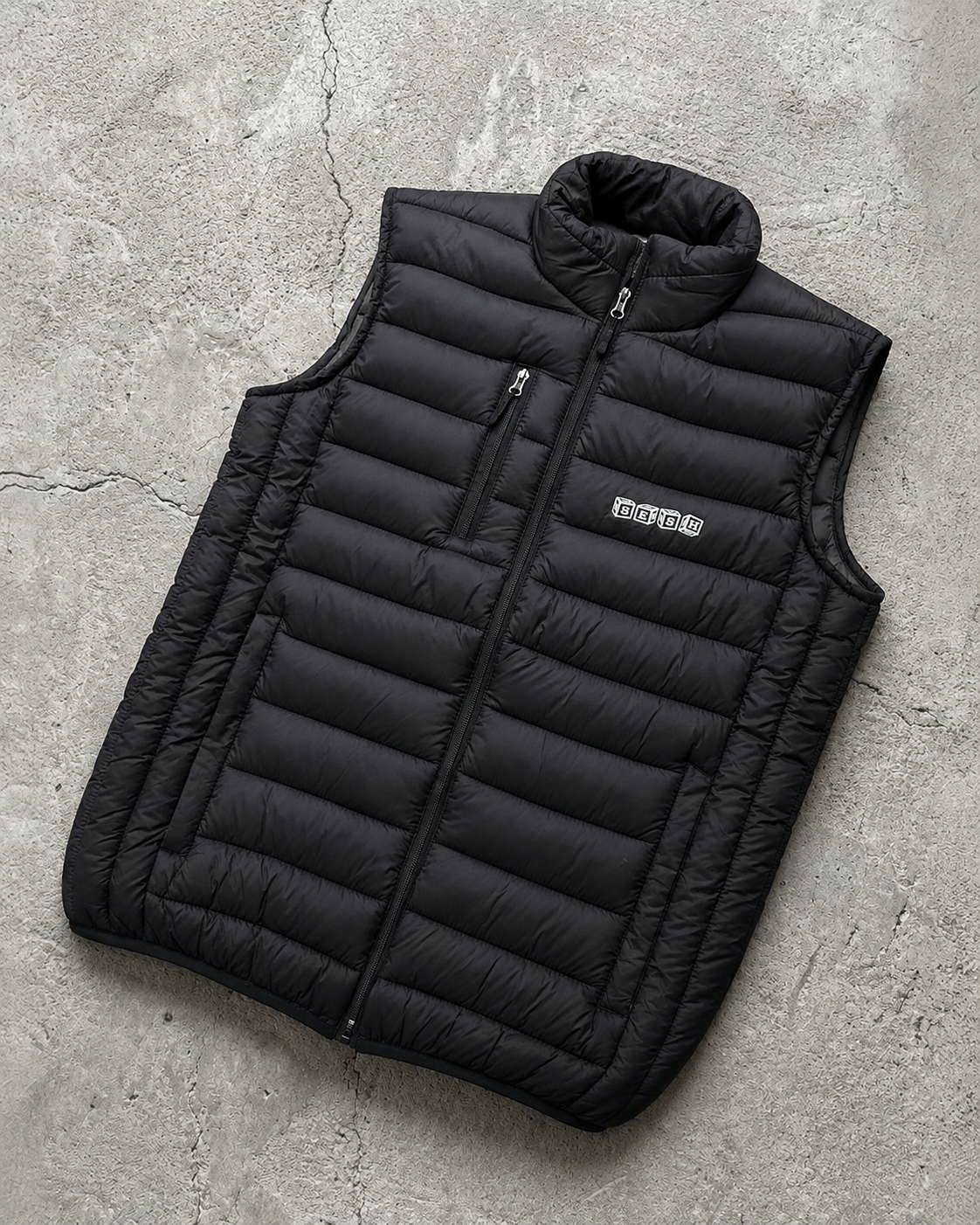 PUFF VEST NEGRO ESSENCE