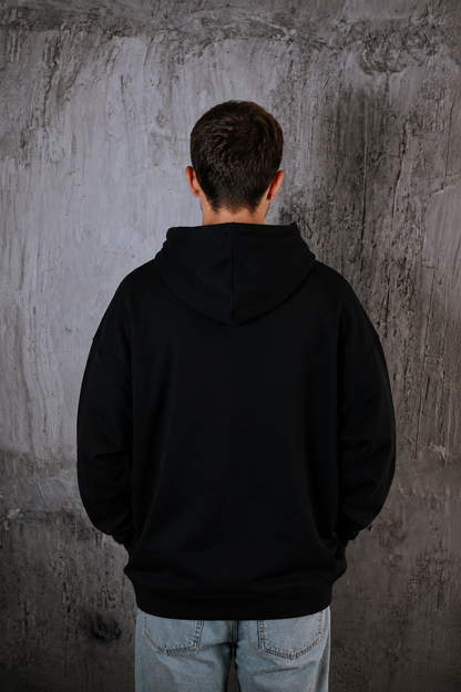 Poleron Negro star | Regular Fit