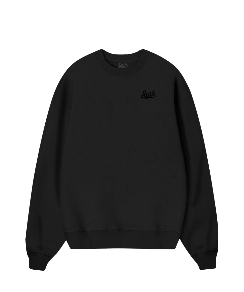 NV25 POLERON CREW NECK NEGRO
