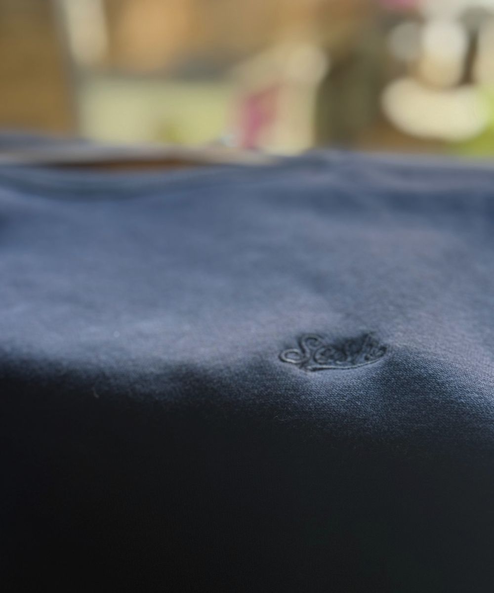 NV25 POLERON CREW NECK NEGRO