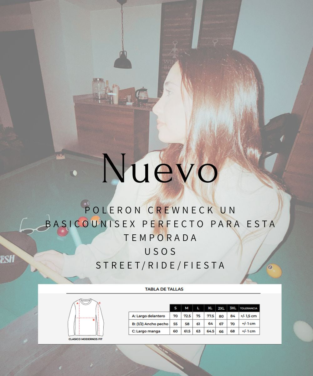 NV25 POLERON CREW NECK VERDE