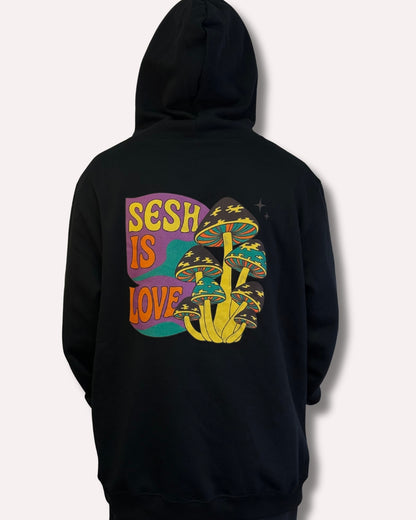 Polerón Love Mushrooms SESH – detalle