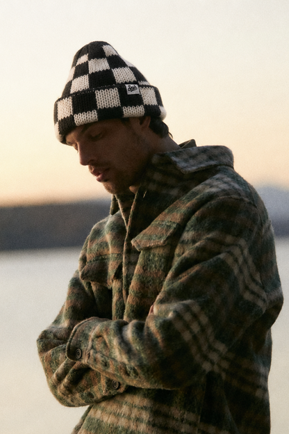 GORRO NEGRO/BLANCO