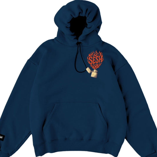 Promo Polerón Fuego Azul + Lanyard – SESH | Oferta Limitada