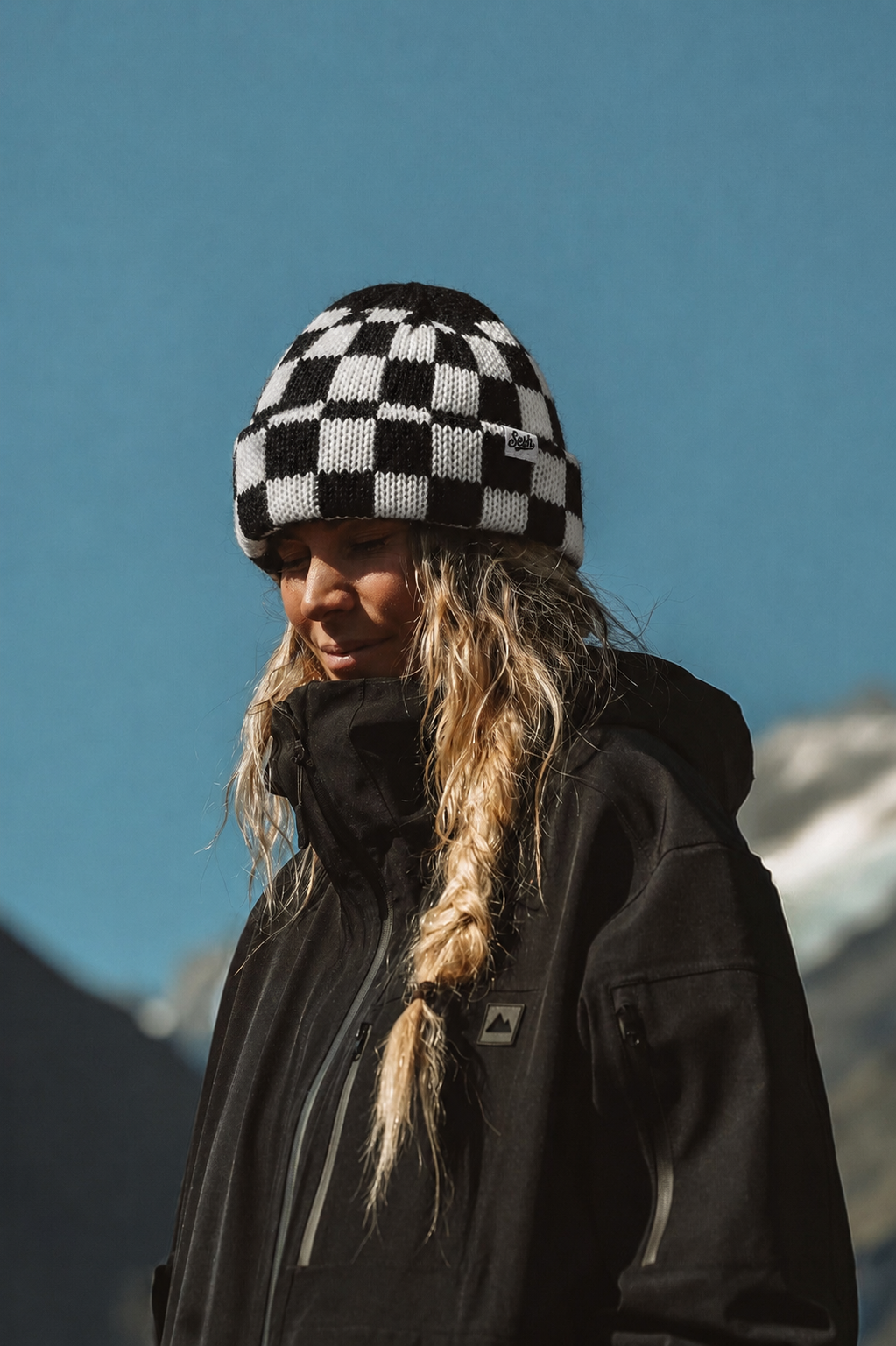 GORRO NEGRO/BLANCO