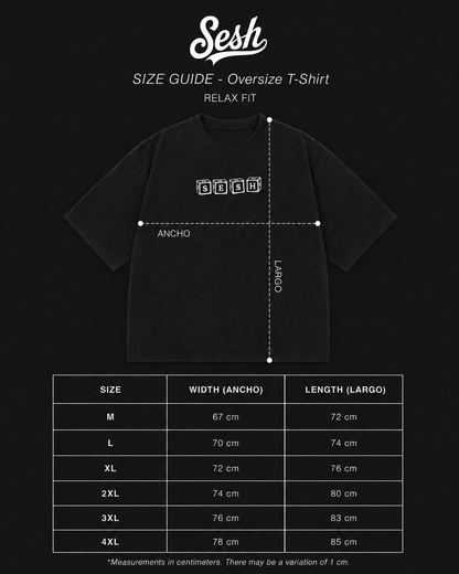 Polera rideski— oversize