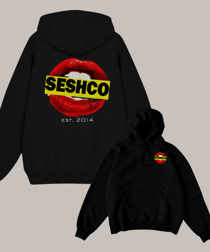 Polerón Sesh Co Lips SESH | Hoodie Labios Oversize Chile