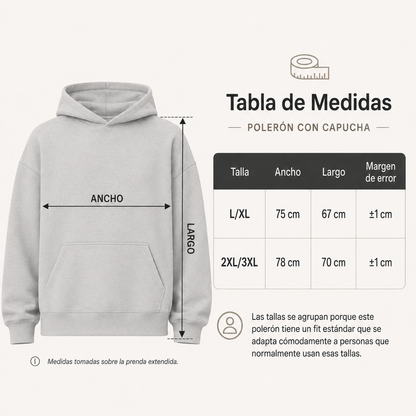 Promo Polerón negro SESH14 |FIT  boxyfit/oversize