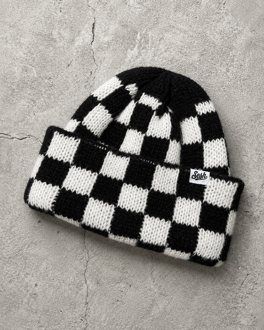 GORRO NEGRO/BLANCO