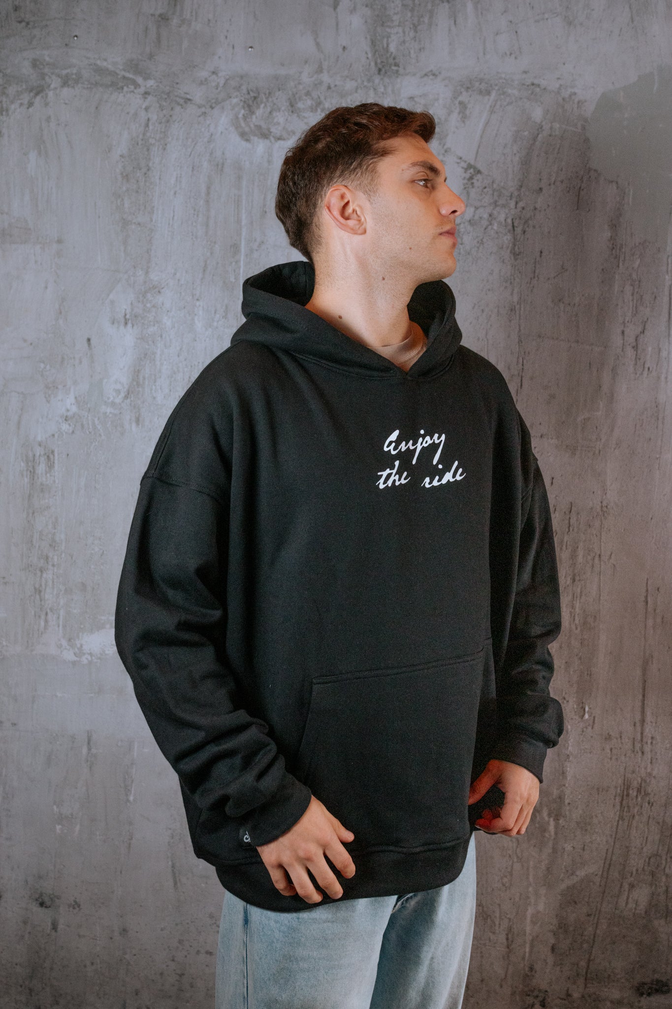 Poleron Negro R&F 14 | Regular Fit