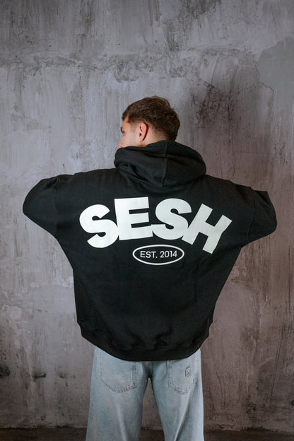 Polerón Negro Gran Sesh — Boxy