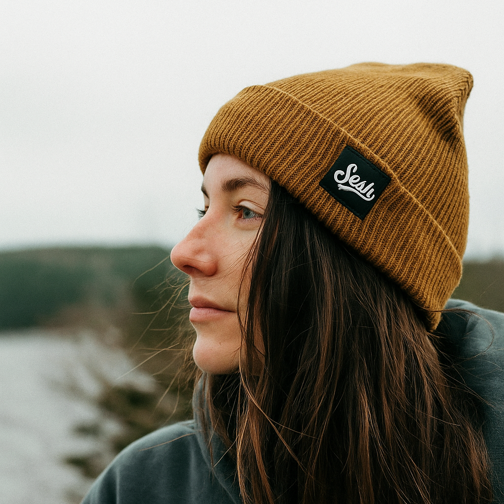 Poleron Logo og + gorro de lana