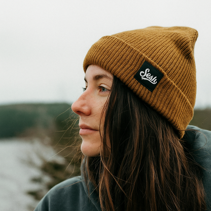 Poleron Logo og + gorro de lana