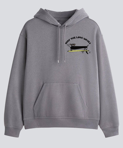 POLERON WAVE GRIS CLARO+LANYARD PROMO