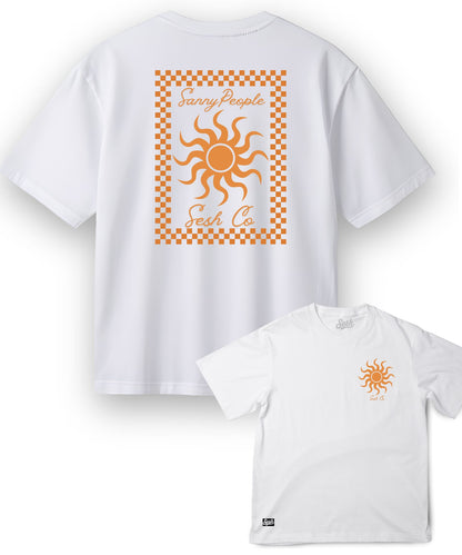 Polera Sunny People Blanca SESH – modelo