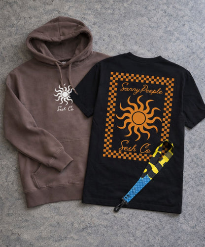 Promo Set Sunny SESH | Polerón + Polera + Lanyard Chile