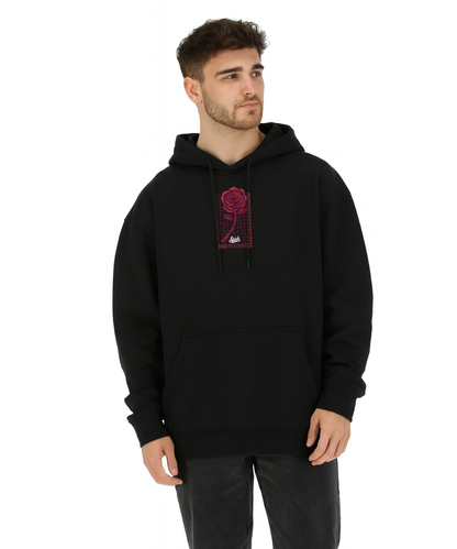 Polerón Rosa Oversize SESH – detalle delantero