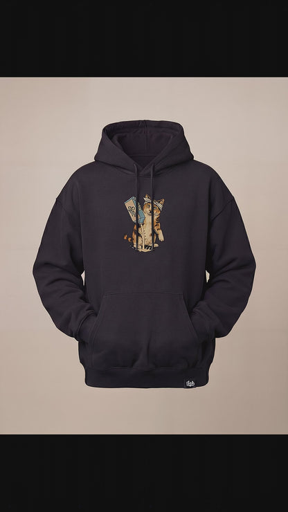 Polerón Bad Cat – SESH | Hoodie Gato Streetwear